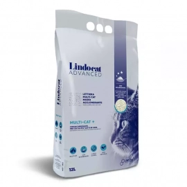 Lindocat  ADVANCED MULTICAT+  бентонитовый наполнитель для котов с бикарбонатом, 12 л