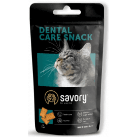 Savory (Сейвори) CATS SNACKS PILLOWS DENTAL CARE лакомство - подушечки для здоровья зубов кошек