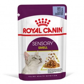 Royal Canin SENSORY SMELL JELLY консервы для кошек привередливых к аромату