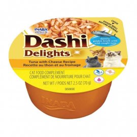 Inaba Dashi Delights Tuna & Cheese лакомство для кошек ТУНЕЦ и СЫР
