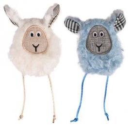 Flamingo Rizzo Sheep іграшка, що шарудить, з котячою м'ятою для кішок ОВЕЧКА