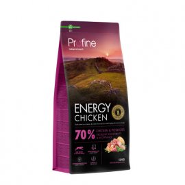 Profine (Профайн) Energy Chicken & Potatoes - сухой корм для активных собак с курицей и картофелем Profine (Профайн) Energy Chicken & Potatoes - сухой корм для активных собак с курицей и картофелем