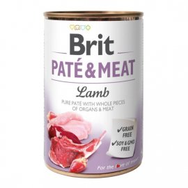 Brit Pate & Meat Dog Lamb консерви для собак, ЯГНЯ В ПАШТЕТІ 400 г Brit Pate & Meat Dog Lamb консерви для собак, ЯГНЯ В ПАШТЕТІ 400 г