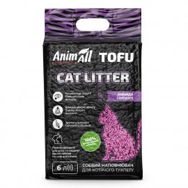 AnimAll TOFU (ТОФУ) СОЕВЫЙ наполнитель в туалет для кошек ЛАВАНДА