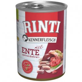 Rinti Kennerfleisch mit Ente беззерновой влажный корм для собак УТКА