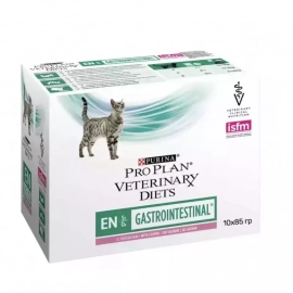 Purina Pro Plan (Пуріна Про План) Veterinary Diets EN Gastrointestinal Salmon вологий лікувальний корм для кішок із захворюваннями ШКТ, ЛОСОСЬ