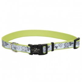 Coastal (Костал) Lazer Brite Reflective Collar светоотражающий ошейник для собак, ЛАЙМ