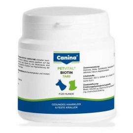 Canina (Каніна) PETVITAL Biotin-tabs інтенсивний курс для шерсті собак та котів