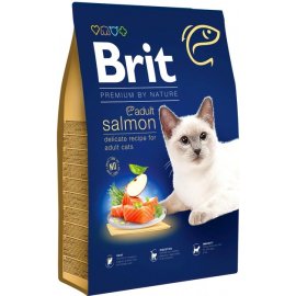 Brit Premium Cat Adult Salmon сухий корм для кішок ЛОСОСЬ