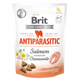 Brit Care Dog Functional Snack Antiparasitic Salmon ласощі для собак з антипаразитарним ефектом ЛОСОСЬ