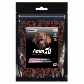 AnimAll Platinum лакомство для собак СОЛОМКА МИНИ С УТКОЙ