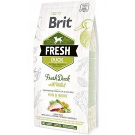 Brit Fresh Dog Active Run & Work Duck & Millet сухий корм для активних собак КАЧКА та ПШОНО