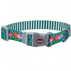 Coastal (Костал) Sublime нашийник для собак, КВІТИ, СМУЖКИ