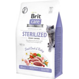 Brit Care Cat Grain Free Sterilized Weight Control Duck & Turkey беззерновой корм для стерилизованных кошек с лишним весом УТКА и ИНДЕЙКА Brit Care Cat Grain Free Sterilized Weight Control Duck & Turkey беззерновой корм для стерилизованных кошек с лишним весом УТКА и ИНДЕЙКА