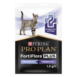 Purina Pro Plan (Пурина Про План) FortiFlora Plus  (ФортиФлора) пробиотик и пребиотик для поддержания микрофлоры кошек и котят