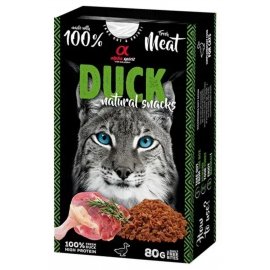 Alpha Spirit Natural Snacks Dack ласощі для котів КАЧКА