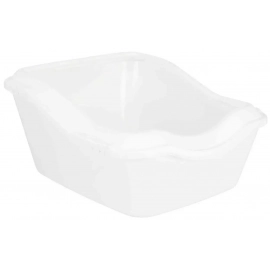 Trixie CLEANY CAT открытый туалет с бортиком для кошек, белый