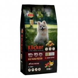 Klicker Dog All Breed Beef Mono Protein сухой беззерновой монопротеиновый корм для собак ГОВЯДИНА