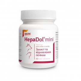 Dolfos HepaDol (ГепаДол) Вітамінно-мінеральний комплекс для захисту та відновлення печінки для собак та кішок
