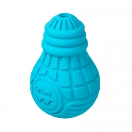 GiGwi (Гігві) Bulb Rubber Лампочка іграшка для собак, блакитний