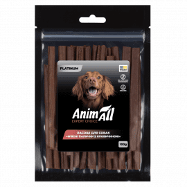 AnimAll Platinum лакомство для собак МЯСНЫЕ ПАЛОЧКИ С ГОВЯДИНОЙ