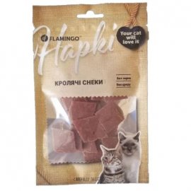 Flamingo Лакомство для кошек СНЕКИ ИЗ КРОЛИКА