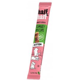 Half&Half Meaty Stick Kitten Turkey лакомство мясные палочки для котят ИНДЕЙКА