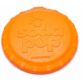 SodaPup (Сода Пап) Bottle Top Flyer Small іграшка для собак ФРІСБІ, помаранчевий