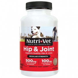 Nutri-Vet (Нутри Вет) Hip & Joint 1 (Regular) СВЯЗКИ И СУСТАВЫ (РЕГУЛЯР) 1 уровень глюкозамин, хондроитин, МСМ для собак