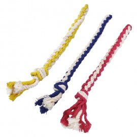 DoggyMan 2 Colos Cotton Stick веревочная игрушка для собак КАНАТ ДВУХЦВЕТНЫЙ