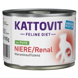 Kattovit Veterinary Niere Renal Turkey вологий лікувальний корм для котів із захворюваннями нирок ІНДИЧКА