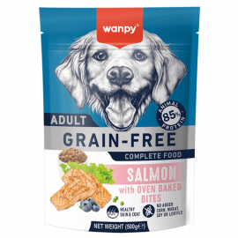 Wanpy Adult Dog Grain Free Salmon сухий беззерновий корм для собак ЛОСОСЬ