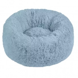 Red Point DONUT лежак со съемной подушкой для собак и кошек ПОНЧИК, голубой