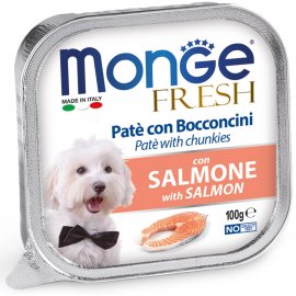 Monge Dog Fresh Adult Salmon вологий корм для собак ЛОСОСЬ, паштет