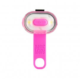 Max & Molly Urban Pets Matrix Ultra LED Safety Light Pink/Cube світлодіодний ліхтарик на нашийник для собак, рожевий