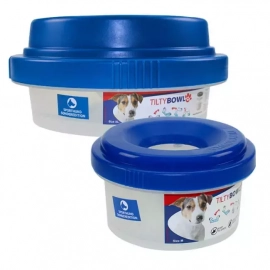 TILTY Bowl Миска непроливайка для собак, blue