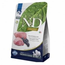 Farmina N&D Prime Lamb & Blueberry Adult Medium & Maxi сухий корм для собак середніх і великих порід ЯГНЯ та ЧОРНИЦЯ