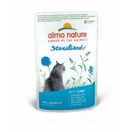 Almo Nature Holistic FUNCTIONAL STERILISED консервы для стерилизованных кошек ТРЕСКА
