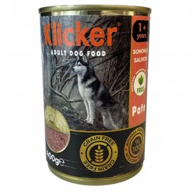 Klicker Dog Salmon Pate влажный корм для собак, паштет ЛОСОСЬ