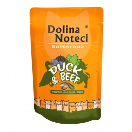 Dolina Noteci (Долина Нотечи) Superfood влажный корм для кошек УТКА И ГОВЯДИНА