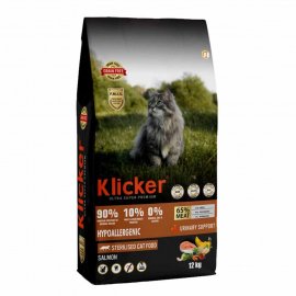 Klicker Cat Sterilized Salmon сухой беззерновой корм для стерилизованных кошек ЛОСОСЬ