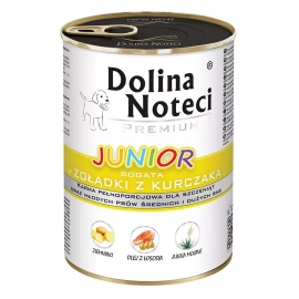 Dolina Noteci (Долина Нотечи) Premium Junior влажный корм для щенков КУРИНЫЙ ЖЕЛУДОК