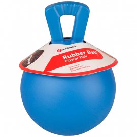 Flamingo POWER BALL іграшка для великих собак, м'яч плаваючий з ручкою