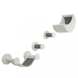 Trixie Wall Set набір настінних кігтеточок, білий/сірий (49932)