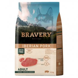 Bravery (Бравери) Adult Large & Medium Iberian Pork сухой корм для взрослых собак средних и больших пород ИБЕРИЙСКАЯ СВИНИНА