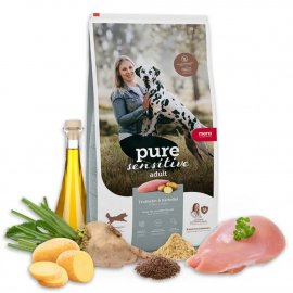 Mera (Мера) Pure Sensitive Fresh Meat Adult Truthan & Kartoffel сухой беззерновой корм для взрослых собак ИНДЕЙКА И КАРТОФЕЛЬ
