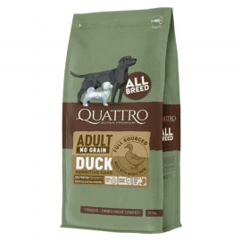 Quattro Adult All Breed Duck сухий беззерновий корм для собак усіх порід КАЧКА