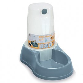 Stefanplast (Стефанпласт) Break reserve Water напувалка автоматична для котів та собак, металевий-синій