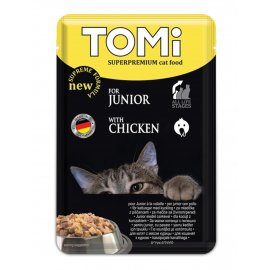 TOMi Junior with Chicken вологий корм для кошенят, КУРКА