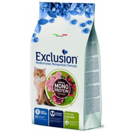 Exclusion (Эксклюжн) Cat Sterilized Chicken сухой монопротеиновый корм для стерилизованных котов, КУРИЦА